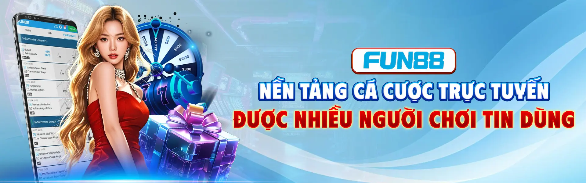 Banner giới thiệu Fun88 chính thức